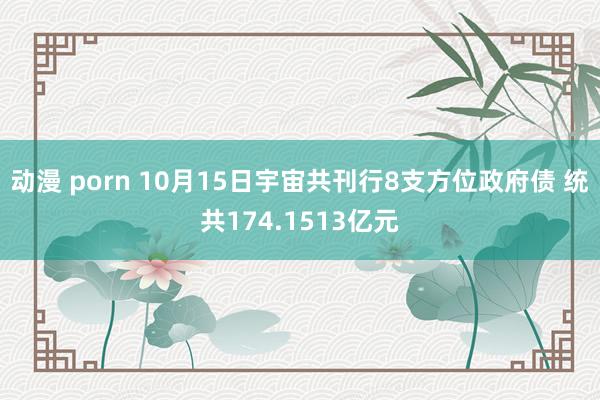 动漫 porn 10月15日宇宙共刊行8支方位政府债 统共174.1513亿元
